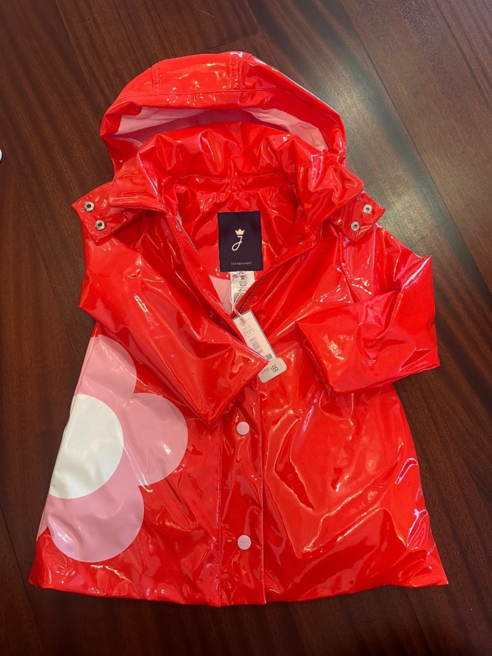NWT Girls Jacadi rain coat size 3